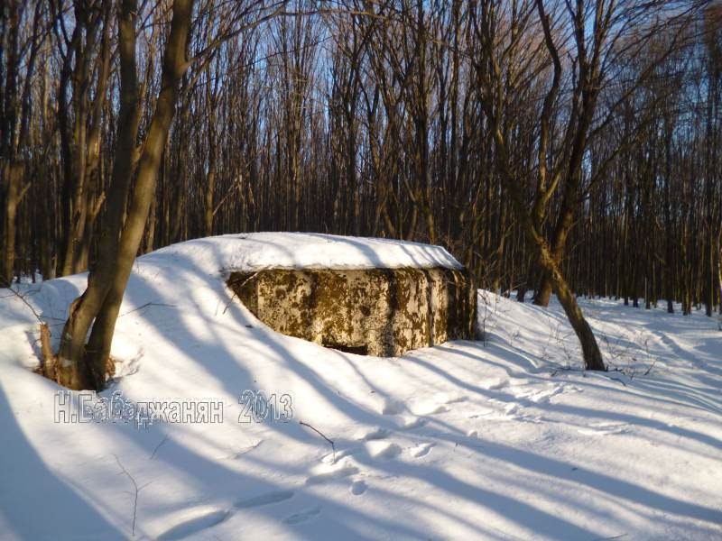 ДОТ у Ж/Д полотна