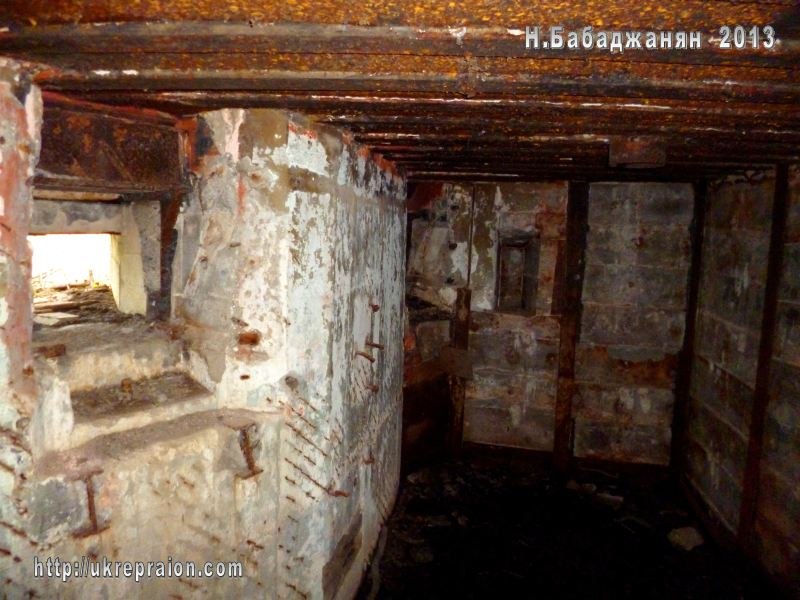 Южный каземат на 2 амбразуры