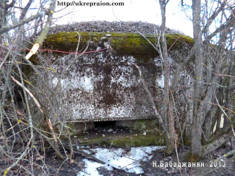Северная амбразура.